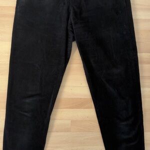 Black H&M Regular Fit Trousers